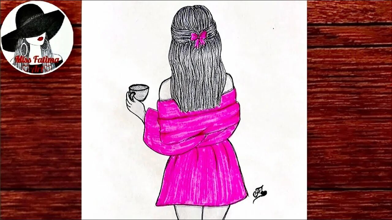 Как нарисовать девочку оно