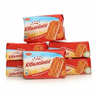 Сколько печенья в пачке юбилейное