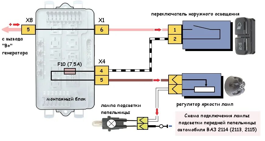 Схема проводки дверей ваз 2114 Схема проводки ваз 2114 инжектор