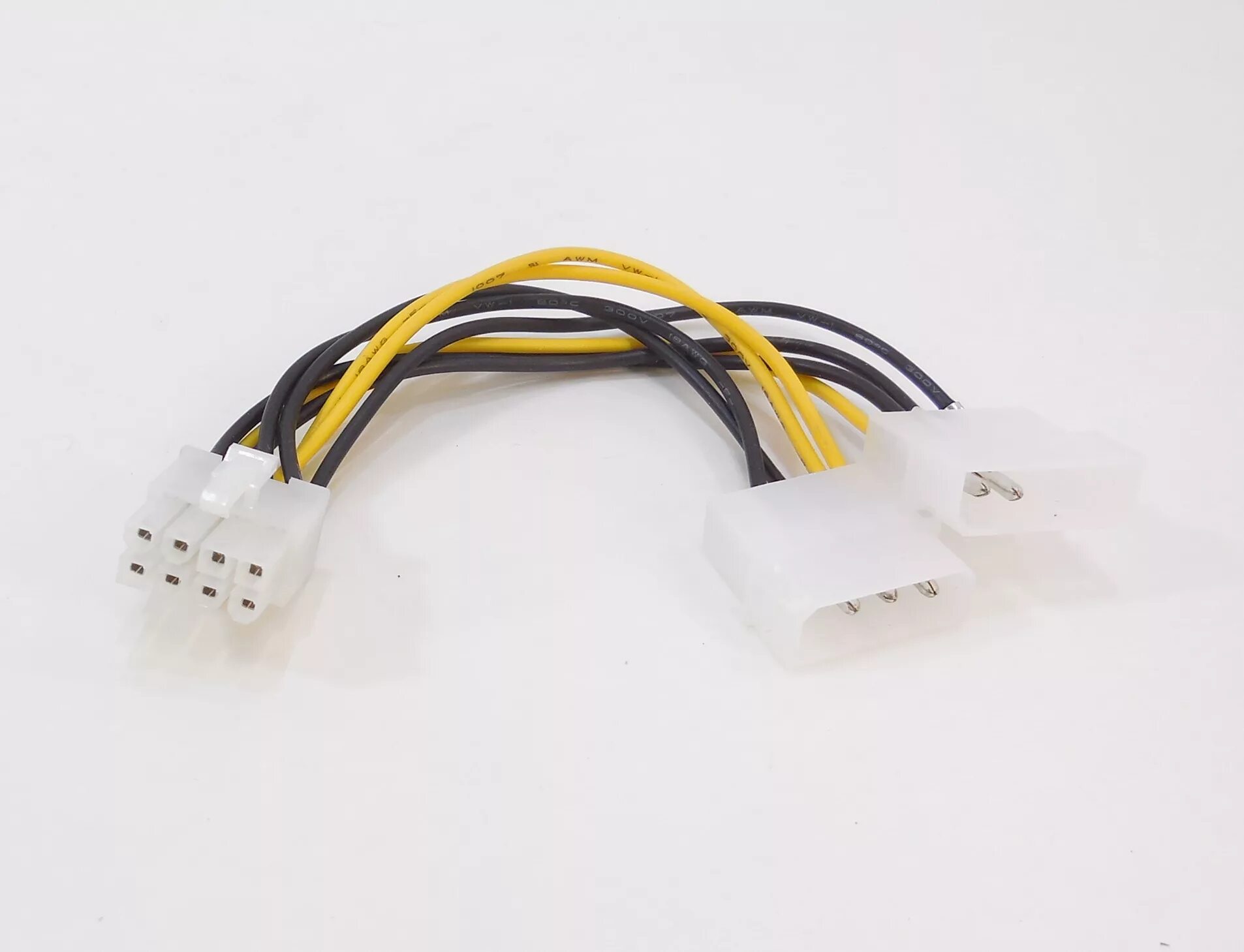 Переходник Molex-2xmolex. Переходник 8-Pin Molex x2. 2 Molex 8 Pin. Кабель питания Molex 8980 PCI-E 8pin для материнки.