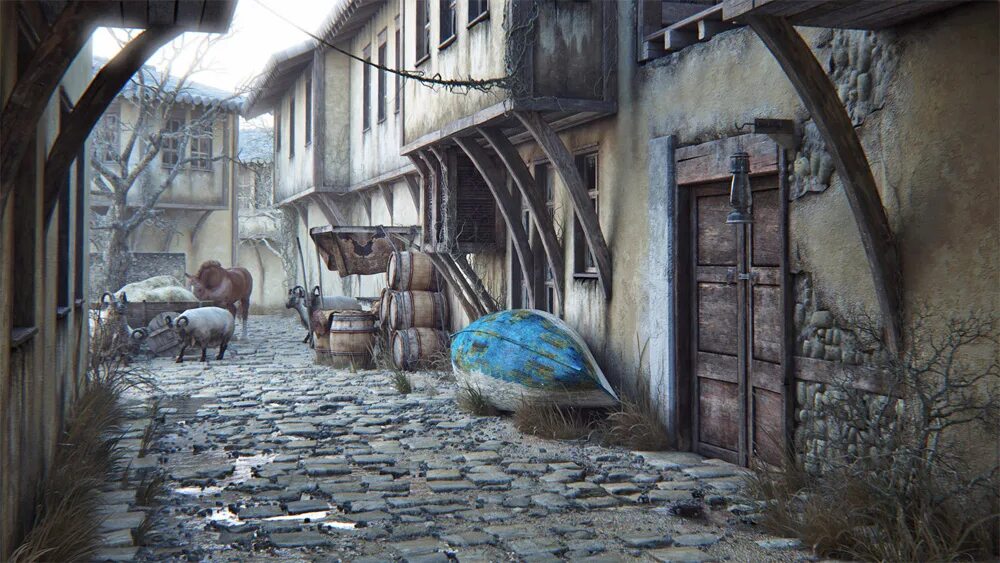 Rendering environment. Сцена экстерьер 3ds max лес озеро. Улица 3ds max. Пейзаж для архитектурной подачи. Архитектурная визуализация в unreal.