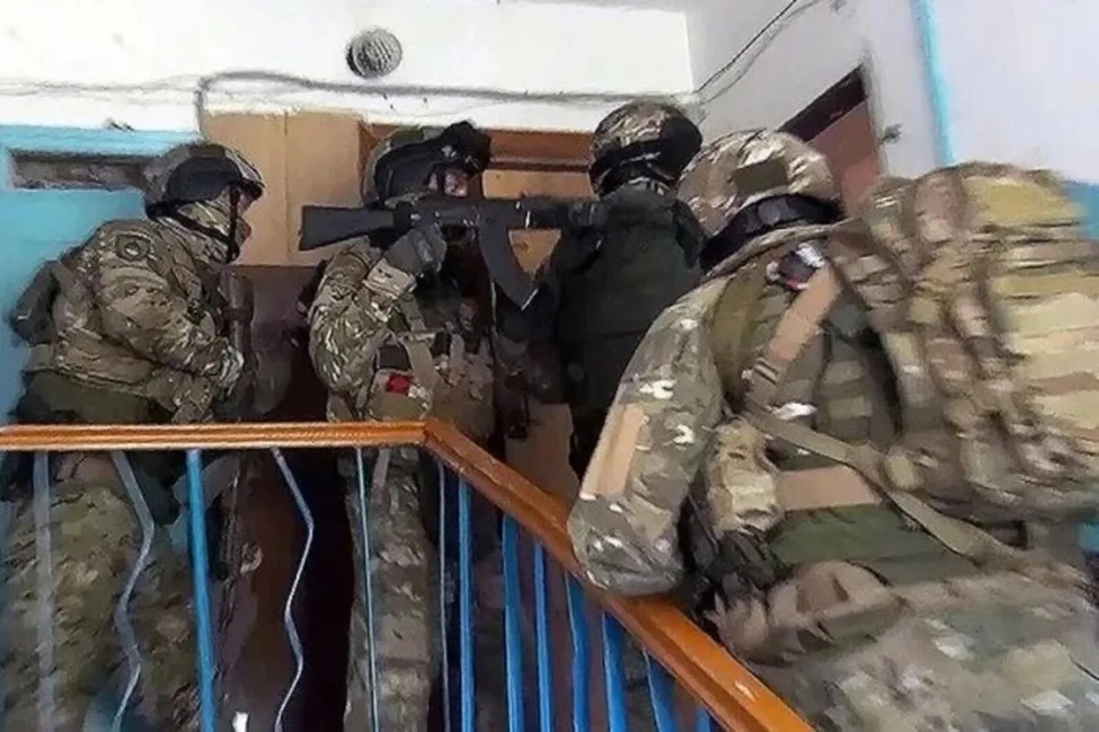 Задержание террористов в дагестане