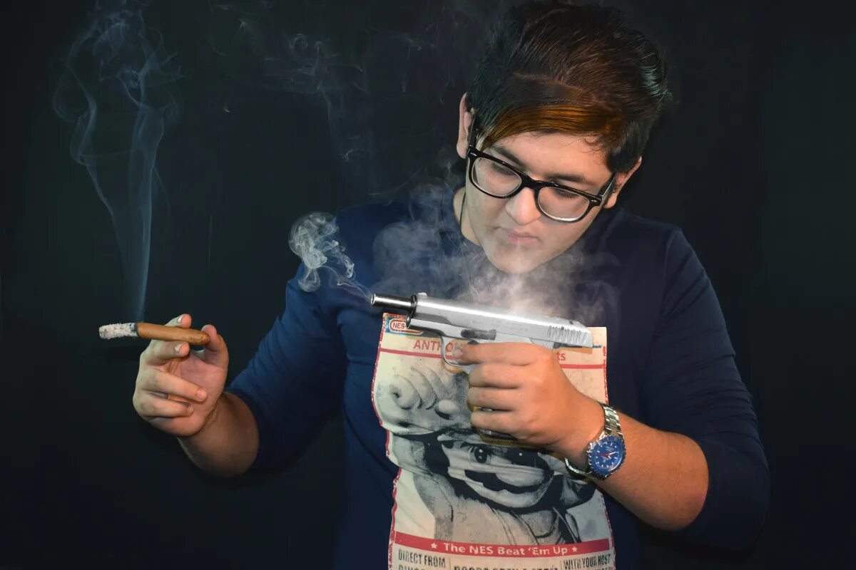Take to smoking