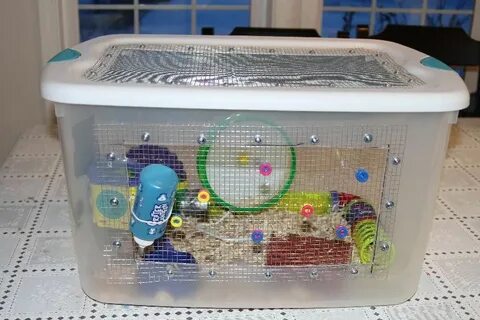 Клетка контейнер для хомяка