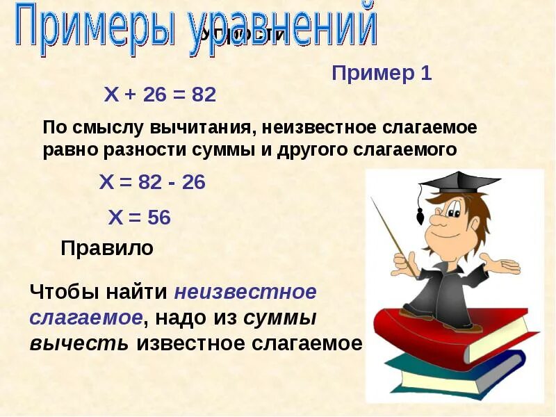 Решение уравнений 5 класс презентация. Презентация на тему уравнение 5 класс. чтобы найти неизвестное слагаемое примеры уравнений. примеры уравнений с неизвестным слагаемым. уравнение в 5 классе слагаемое слагаемое сумма уравнение.