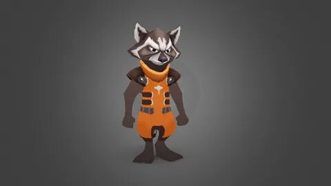 Rocky rakoon animation