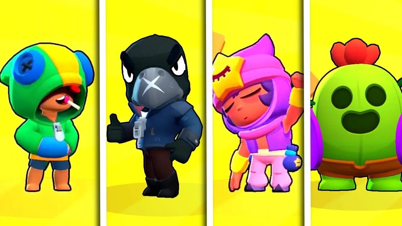 Какие есть персонажи в brawl stars. Браво старс легендарки.