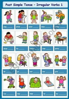 Past simple verbs