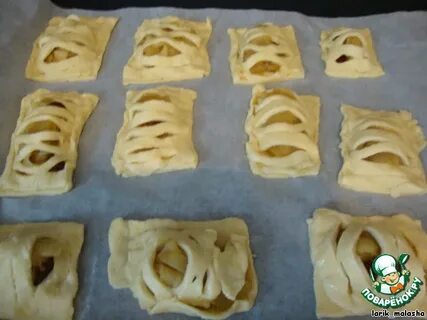 Как сделать слойки с яблоками