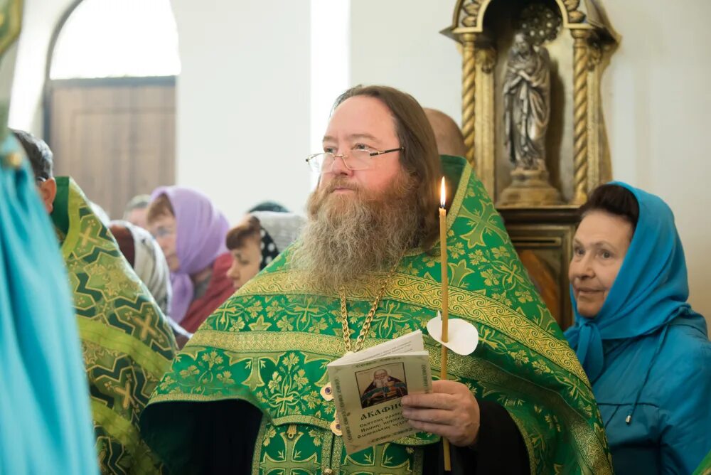 В канун празднования обретения мощей Иоанна Оленевского Высокопреосвященнейший м