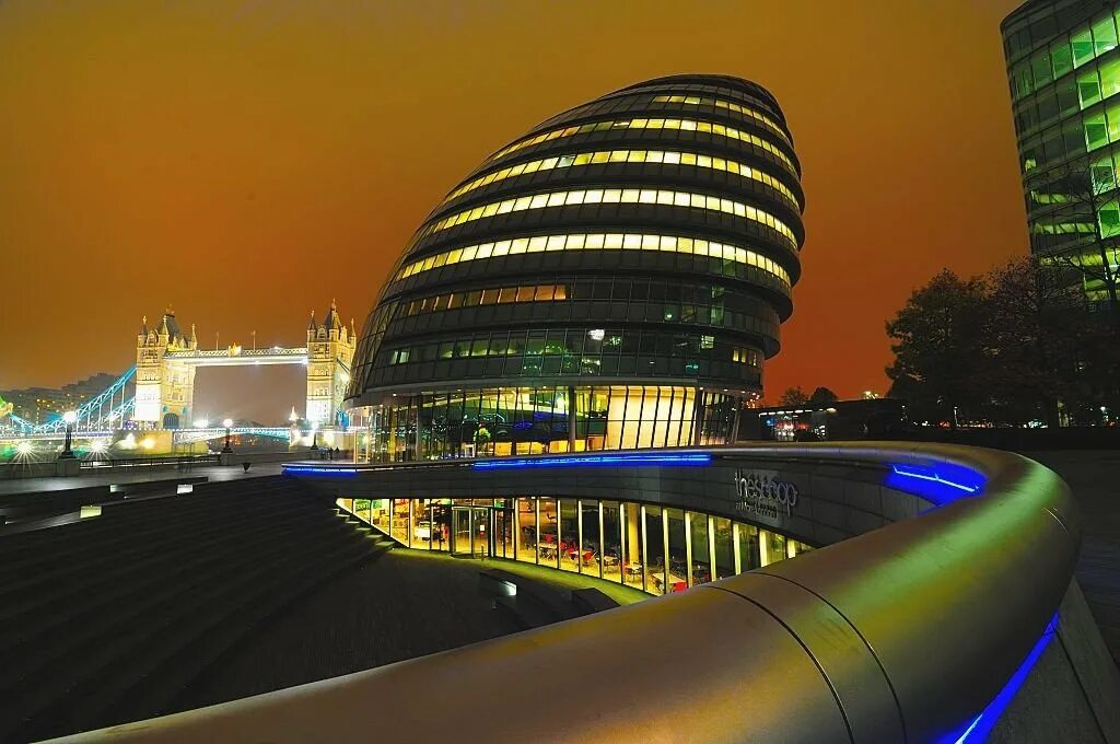 Сити холл от первого лица. Мэрия Лондона (London City Hall).