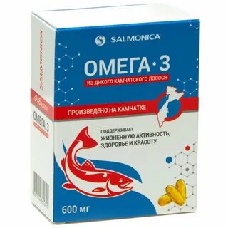 Салмоника омега 3 из дикого камчатского