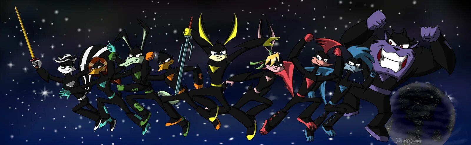 Луни Тюнз лунатики. Loonatics unleashed. Лунатики Эйс и Лекси. Галактики зелененькие лунатики