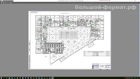 Сохранить чертеж автокада в pdf