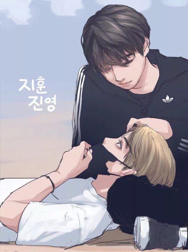 Читать фф про ти. Вигуки БТС арт. БТС яой. BTS Vkook Art.