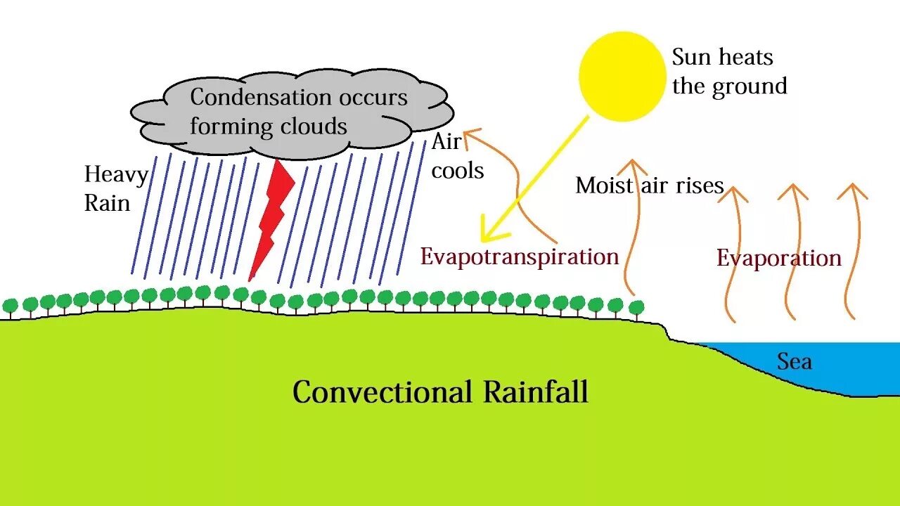 Types of occurred. Convectional rainfall. types of rain. rain band precipitation. 3 types of rainfall.