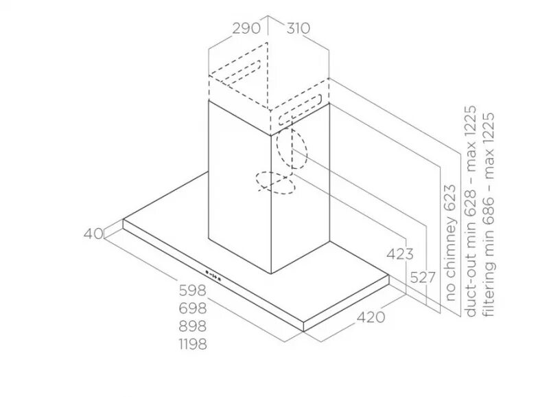 Кухонная вытяжка maunfeld thames. Вытяжка Elica thin IX/A/60. Elica hidden IX/A/60 схема встраивания. Elica Boxin IX/A/90 схема встраивания. Вытяжка Elica era s IX/A/52 схема встраивания.