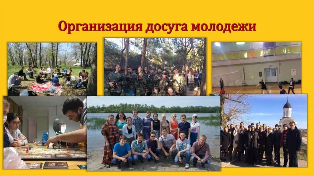 Организация досуга молодёжи в Кирове - презентация онлайн
