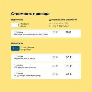 Оплата проезда 2023 год