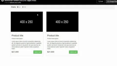 Bootstrap список