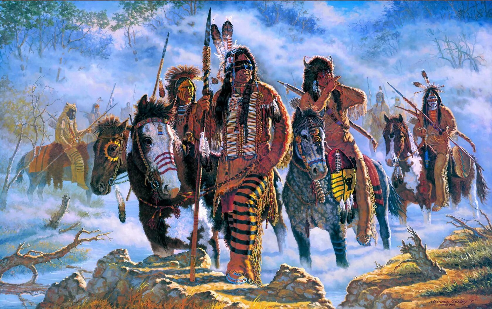 Команчи индейцы. Индейцы Лакота воины. Кочевые индейцы Северной Америки.