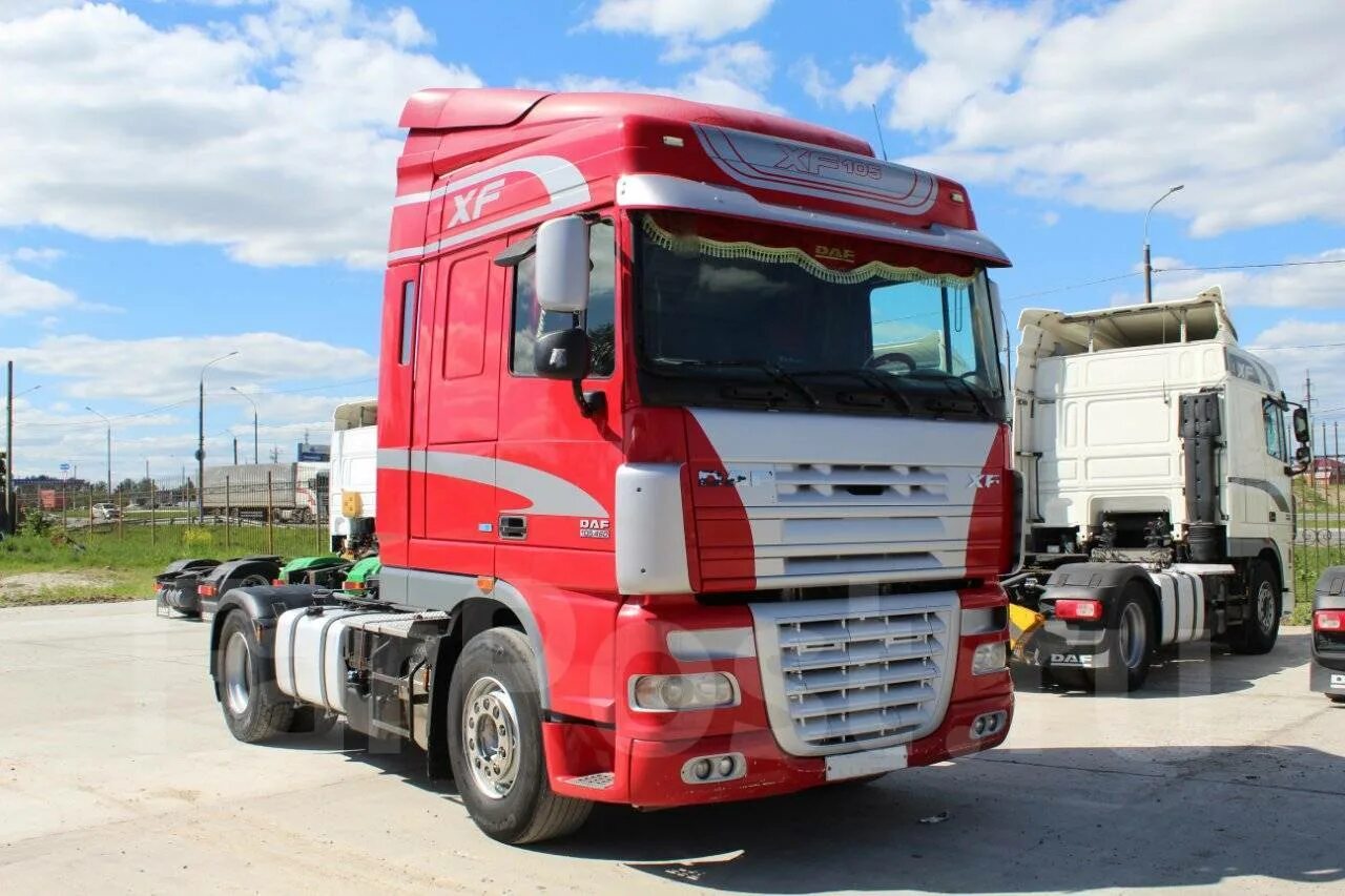 DAF 105. Седельный тягач DAF XF 105 красный. DAF 105 новый красный. DAF XF 105 красный. Авито купить бу седельный тягач даф