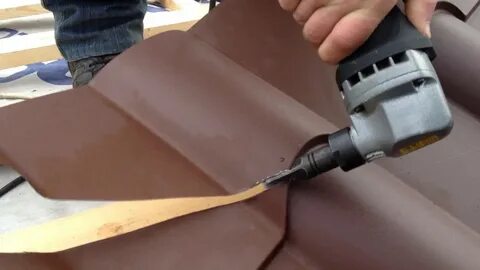 Металлочерепица болгарка