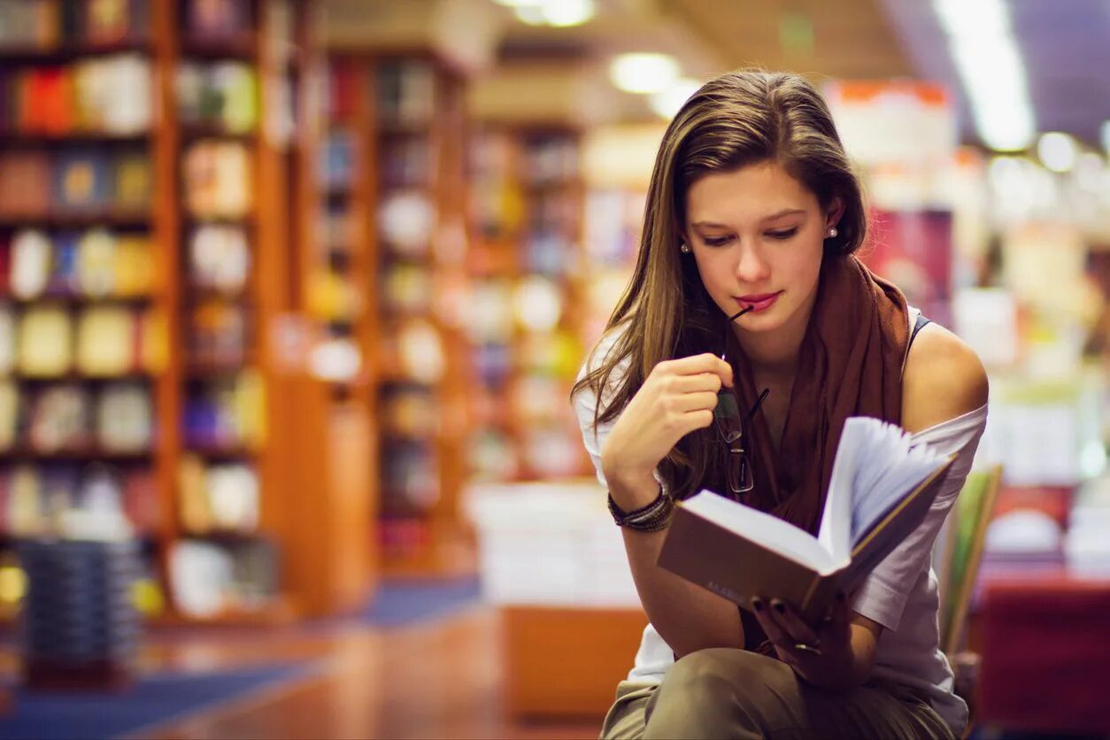 They write and read books