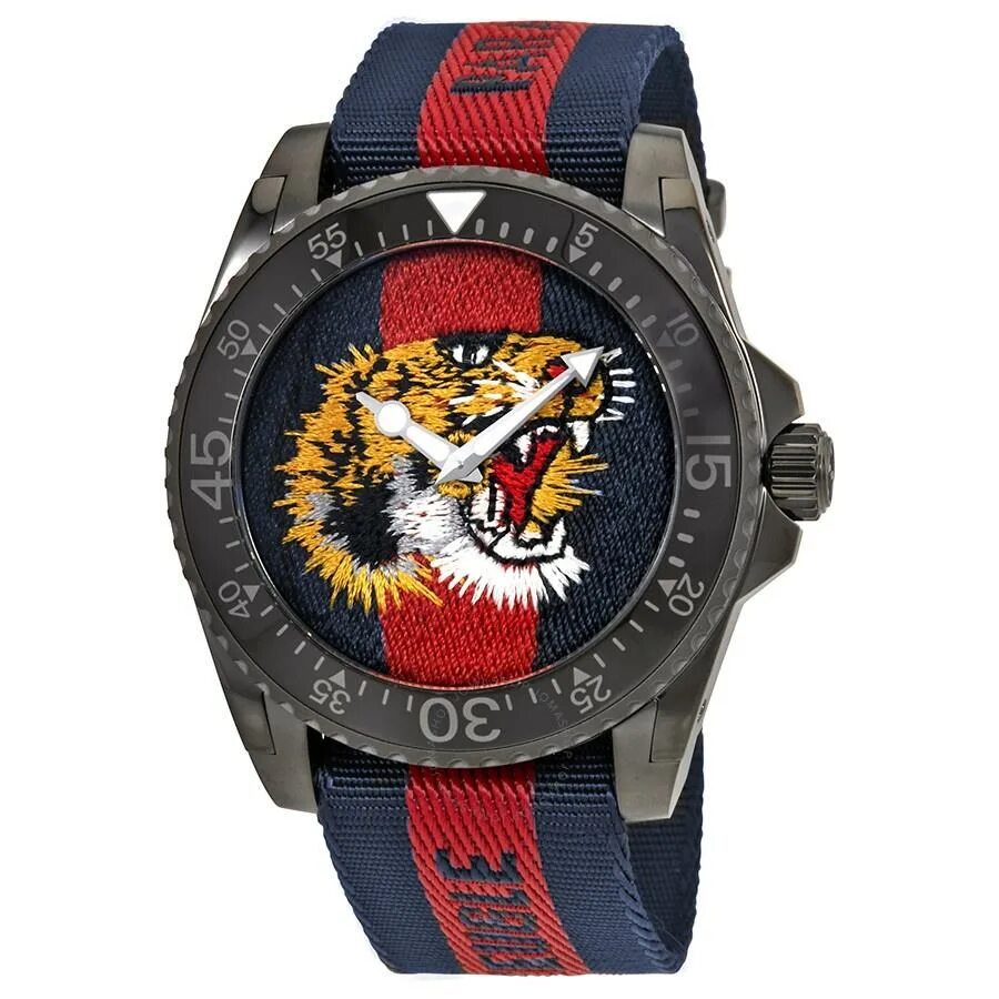 Часы Тайгер. Часы с тигром наручные. Часы с тигром дизайнерские. Часы Gucci 25h, 34 мм.