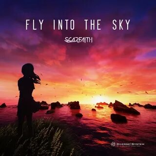 High up into the sky