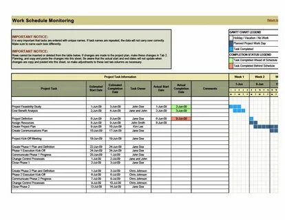 Образец дорожной карты в excel