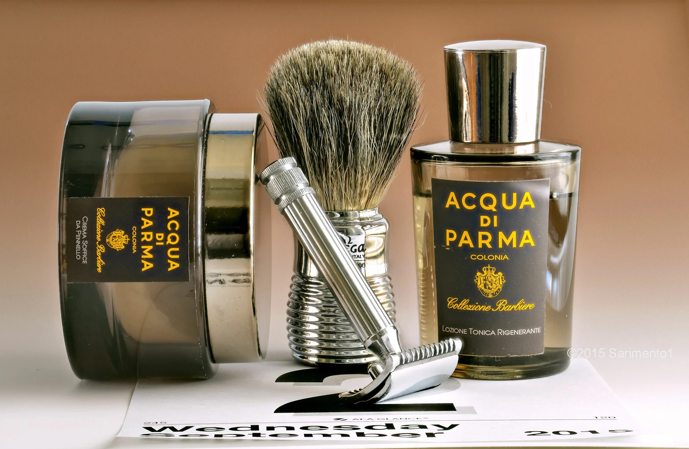 Бритва acqua di Parma. Набор для бритья Аква ди Парма. Станки acqua di Parma. Помазок для бритья acqua di Parma collezione. Купить косметику для бритья