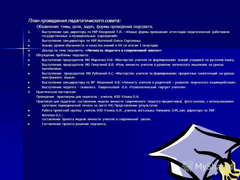 Темы пед выступлений. Темы пед выступлений