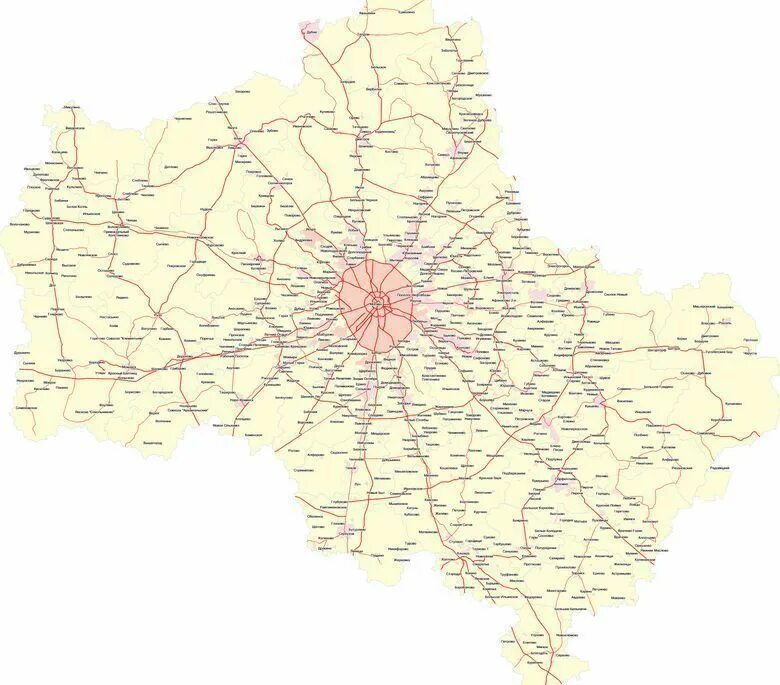 Карта поселков московской области. Карта Московской области с городами и селами. Карта Москвы и Моск области. Карта автомобильных дорог Москвы и Московской области. Московская область по районам дорогами на карте.