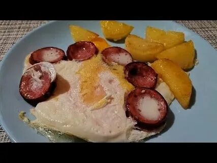 Рецепт вкусных яиц с колбасой
