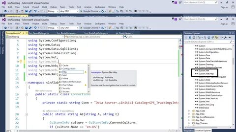 Namespace not specified