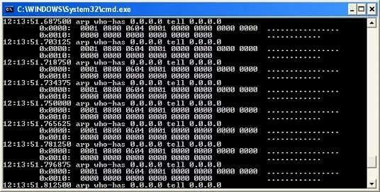 Флуд пример. Флуд пример