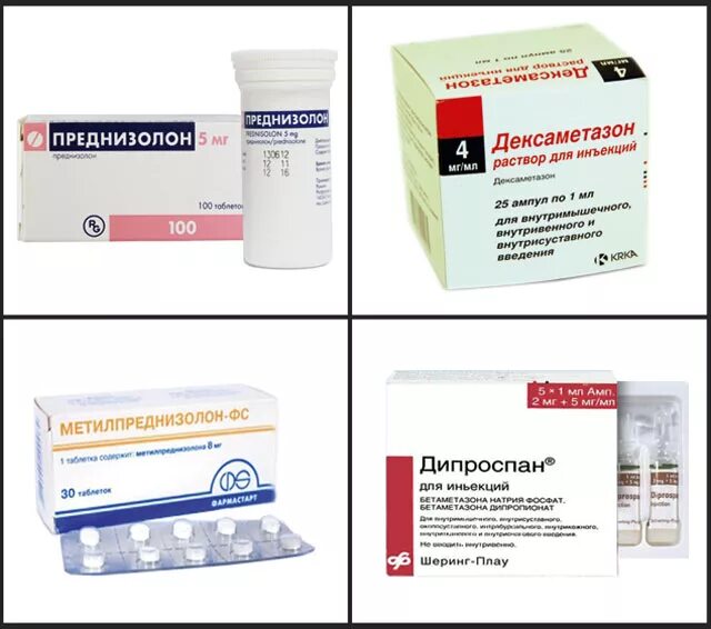 Гормональное противовоспалительное средство