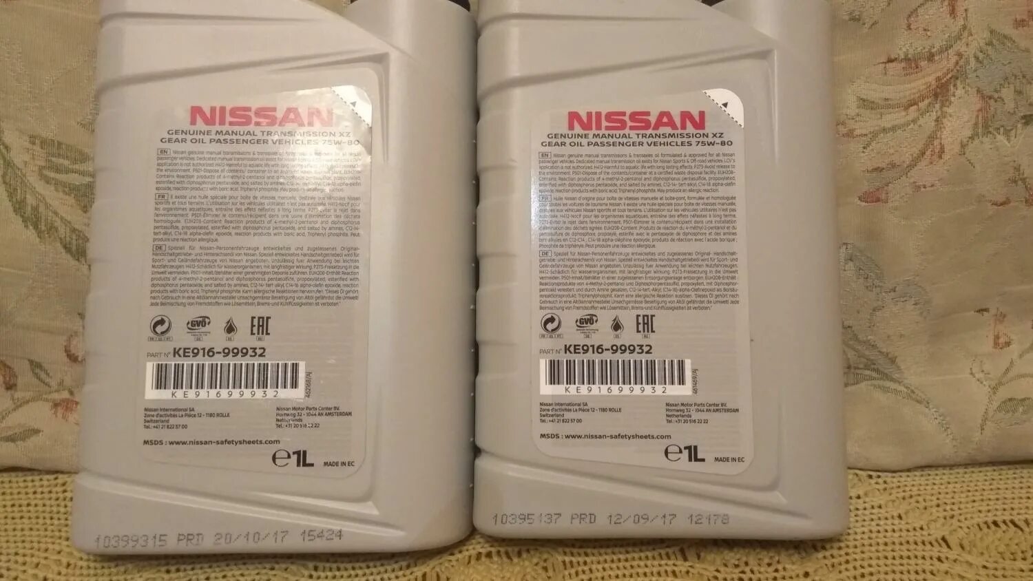 Масло nissan 5w40 5л артикул. Nissan масло. Ke900-90032va. Срок годности масла ниссан. Nissan va motor oil 5w-40 синт.
