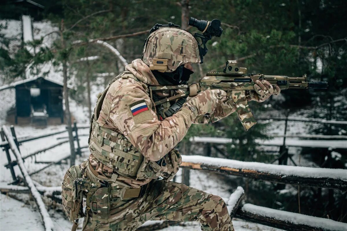 Russian army boy