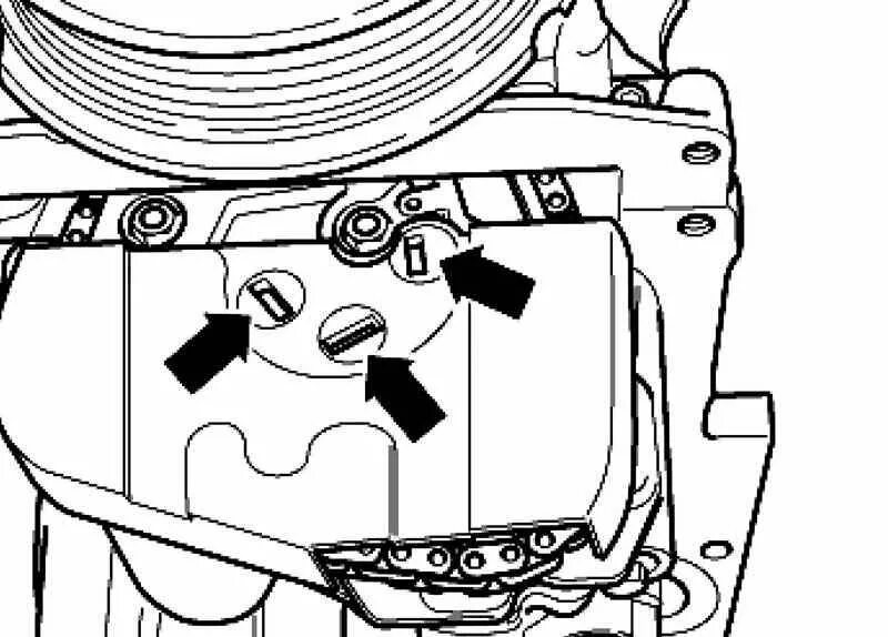 Привод масляного насоса Фольксваген Пассат б6. Метки масляного насоса 2.0FSI. Крепления кожуха двигателя Пассат б6. Метки масла насоса Volkswagen Passat b6.