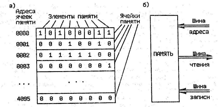 Содержимым ячейки памяти. Адресация ячеек памяти ЭВМ. Ячейка памяти компьютера схема. Ячейки памяти ОЗУ. Принцип адресуемости памяти.