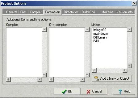 Add compile options