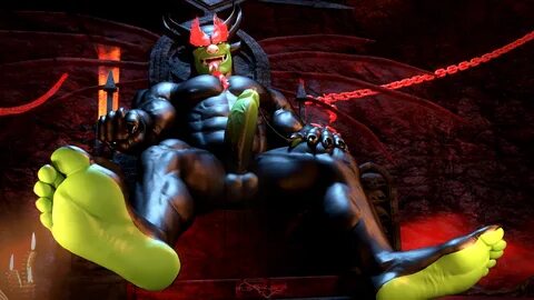 darkviper199027, darkviperbara, aku, samurai jack, balls, barefoot, demon, ...