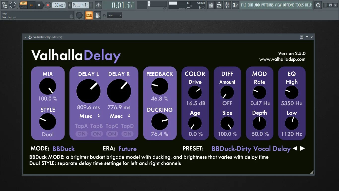 Valhalla delay. Valhalla dsp vst. valhalla delay fl studio 20. valhalladsp - valhalla delay 2.5.0. valhalla delay настройки.