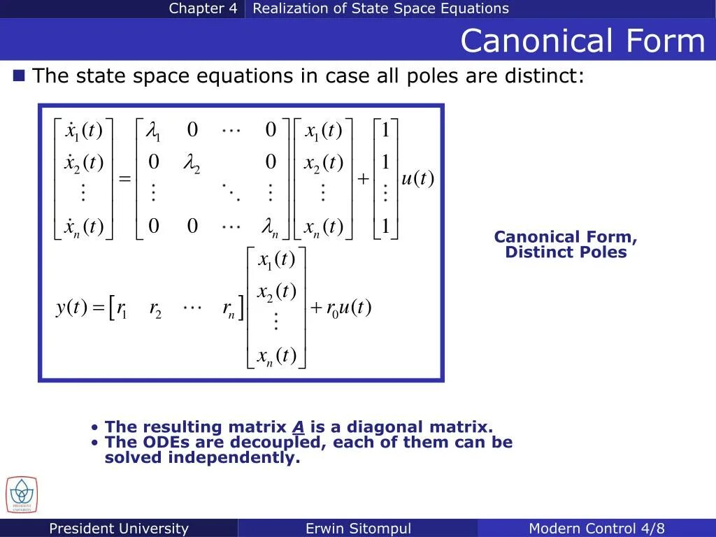 Space equal. State Space. State Space equation. Controllable canonical form. Transfer function to State Space.