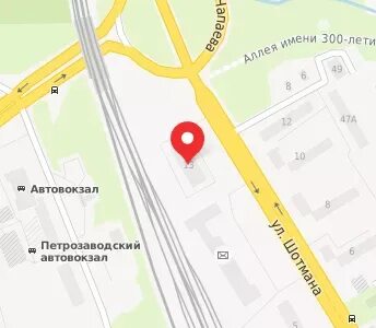 Шотмана петрозаводск карта