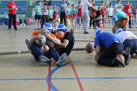 Спортивные соревнования мама