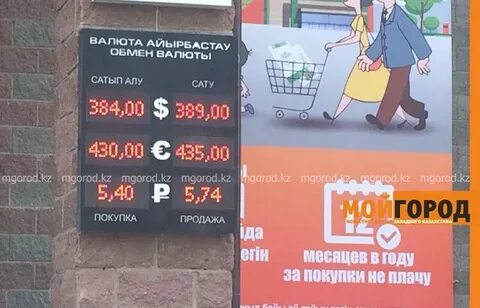 Рубль на сегодня в обменнике семея