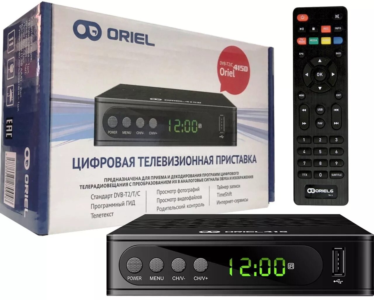 Приставка для цифрового телевидения Oriel 415d. Цифровая телевизионная приставка Oriel DVB-t2. Oriel 415 (DVB-t2/c). Приставка для цифрового телевидения Oriel 421.